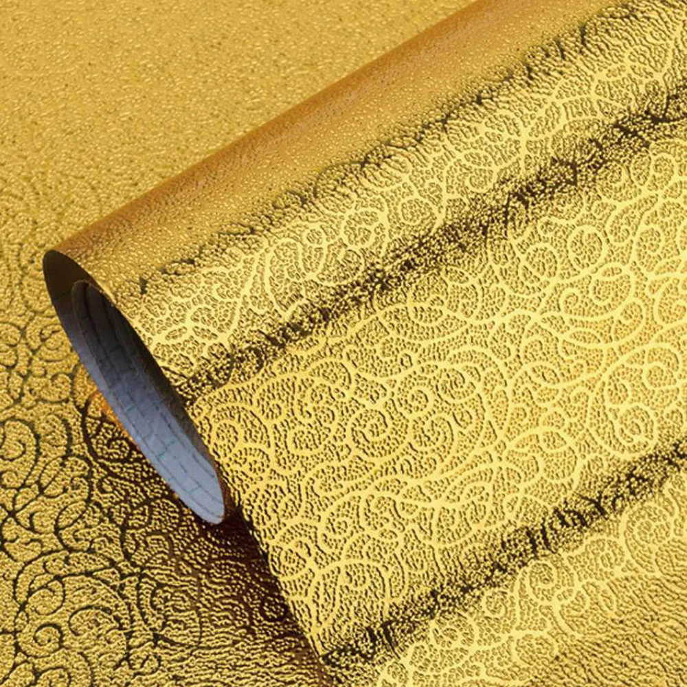 Kitchen Wall Sticker, Aluminum Foil, Waterproof, Removable, Self Adhesive, Oil Proof Wallpaper, Wide 40 cm, 60cm